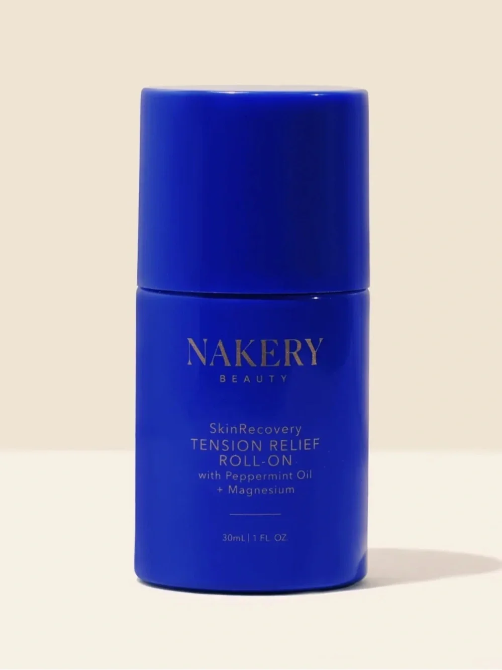 Nakery Beauty SkinRecovery Tension Relief Roll-On- peppermint, magnesium, arnica